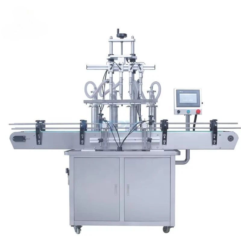 Mini Small Desktop Automatic Liquid Filling Machine Auto Magnetic Pump Linear Type Liquid Water Filling Machine