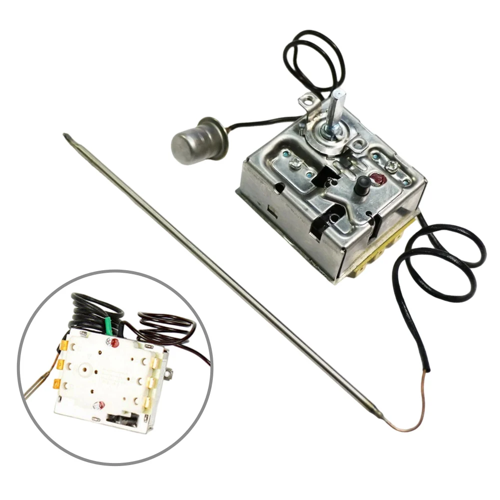 

Регулируемый термостат для тепловентилятора 15 кВт, 0-40 градусов Цельсия, термовыключатель 16А 400В с защитой от перегрева и функцией сброса, модель WKR36