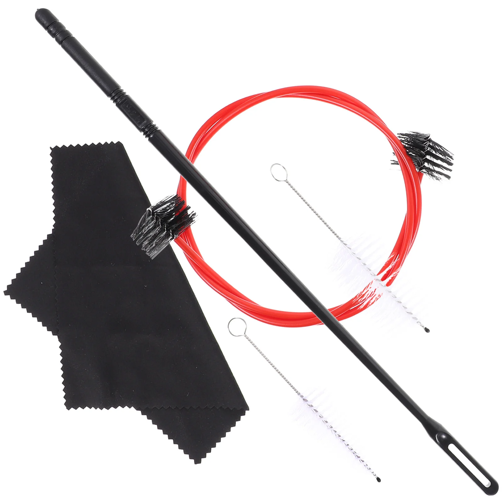 1 مجموعة 1 مجموعة طقم تنظيف البوق فرشاة مرنة لأداة العناية بالبوق مستلزمات تنظيف البوق ملحقات الأدوات الموسيقية #2