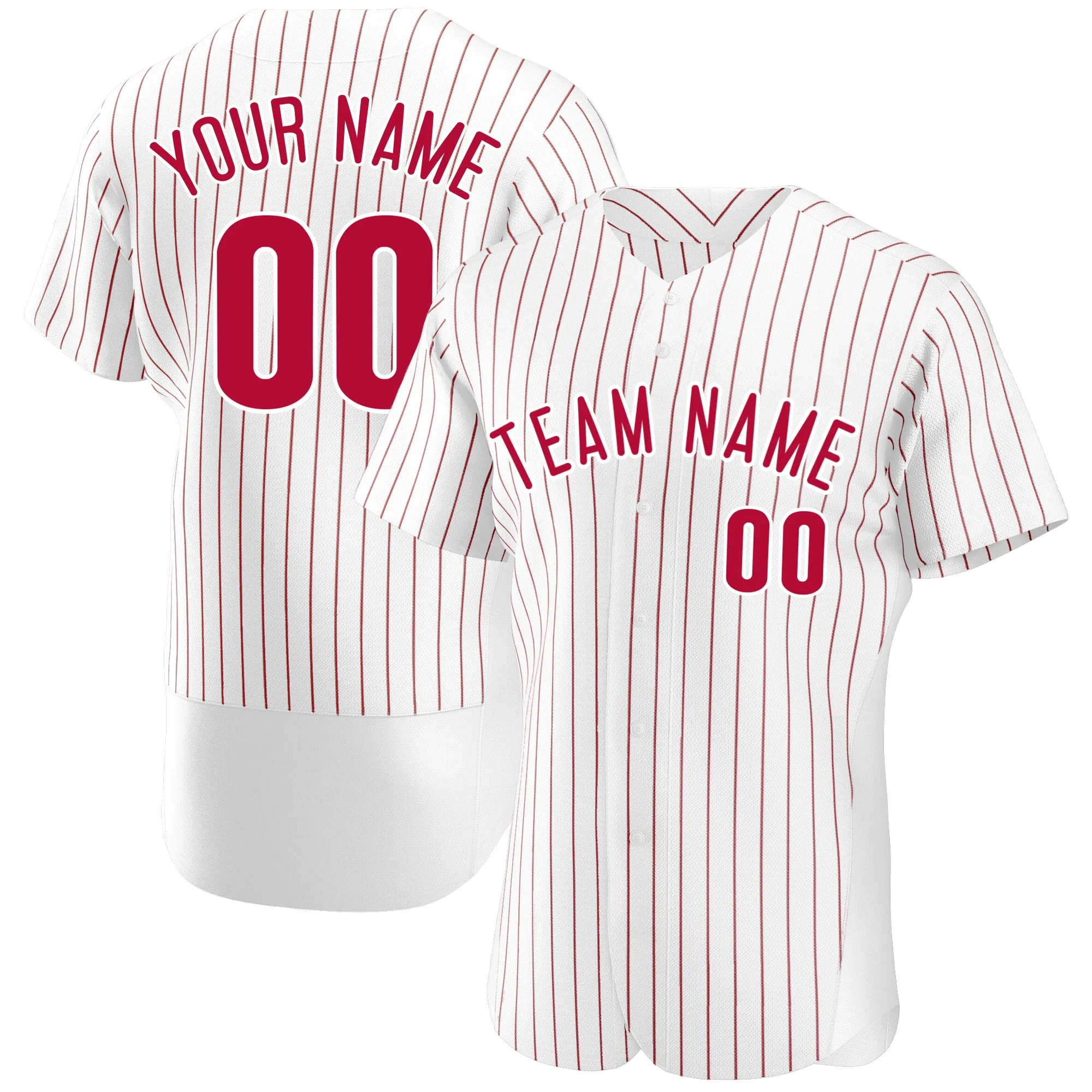 

Custom Baseball Jersey Men's Jersey Breathable Baseball Training Shirt Game Uniform Large Men/Children