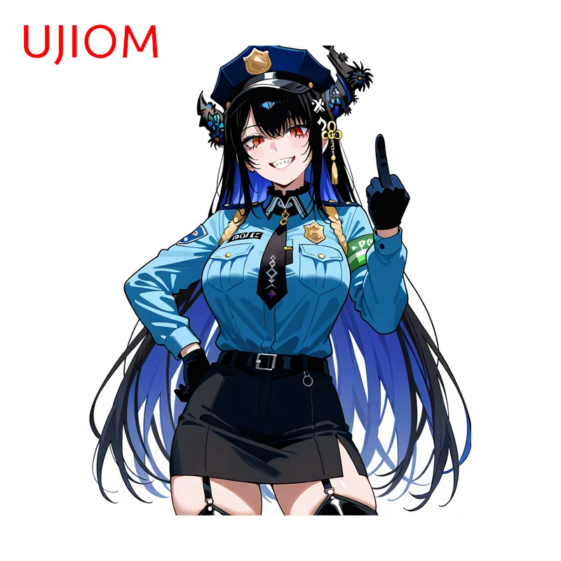 UJIOM Nerissa Ravencroft Hololive Wall Sticker Creative Smart Home Refrigerator Computer Cooler Decal Nice Picture Wallpapers