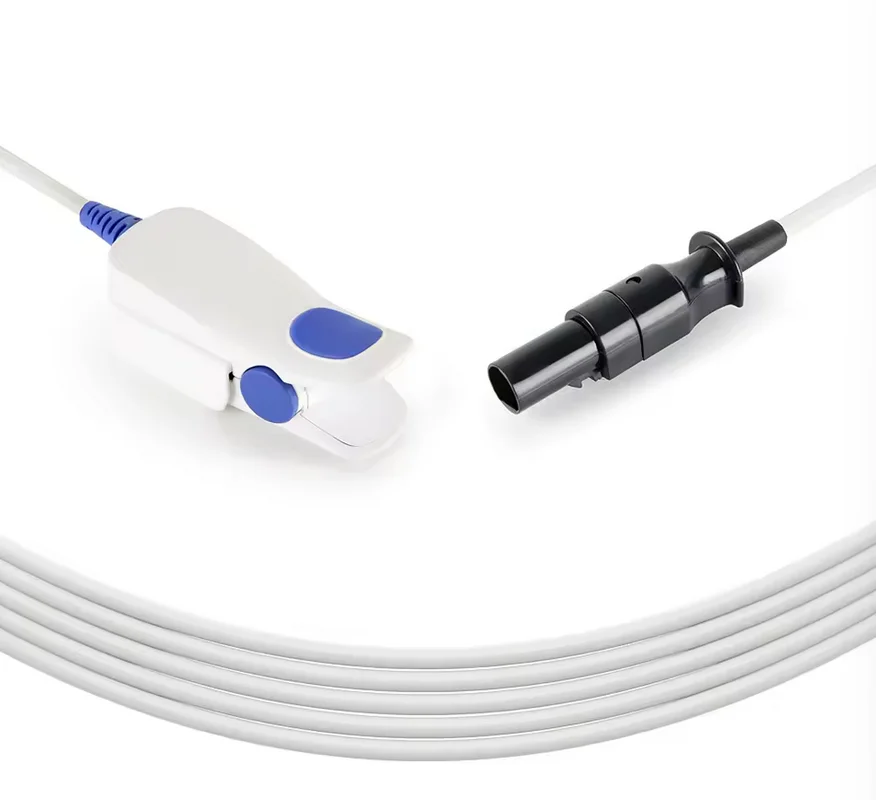 Compatible New Dixtal DX7100 Adult Finger Clip Sensor Dixtal DX 2023 7 Pin 3m SPO2 Probe