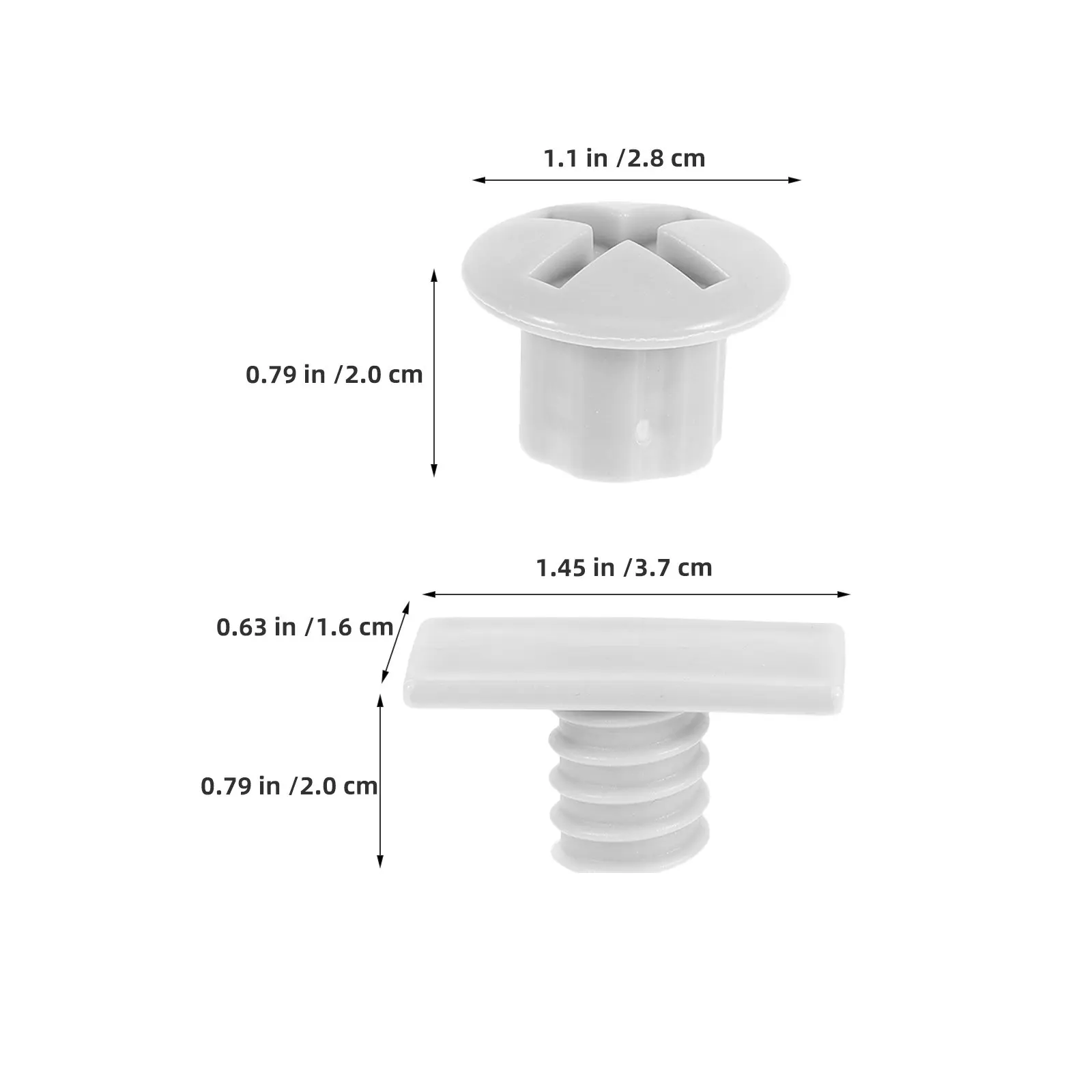 1Set Kids Slide Screw Caps Plastic Fixing Cover Replacement Safety Anti-Loosen Outdoor Playground Accessory for Children's Slide view 5