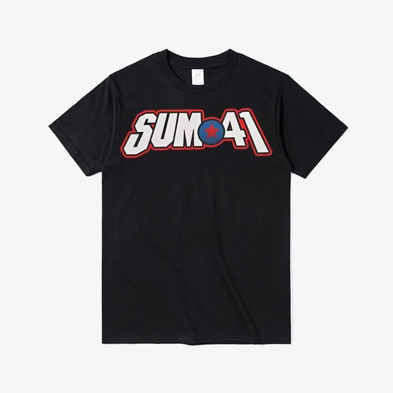 

Лето 2025 г., мужская футболка SUM41 Band SUM41, футболка в стиле панк Astonishing, футболка с короткими рукавами 100_, подарок на день рождения, летняя одежда