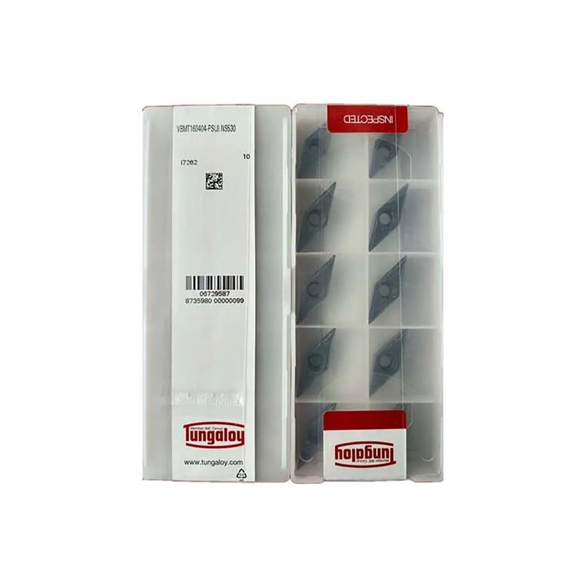 Tungaloy Original VBMT VBMT160404 PS NS530 VBMT110304 PS AH725 VBMT110302 PS NS9530 insertos de torneado de carburo de desbaste medio