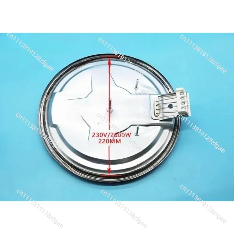 Electric Power Flat Head Six Head Cooking Furnace Heating Plate Heating Plate