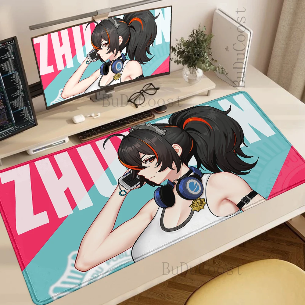 Many people like it Zenless Zone Zero Zhu Yuan HD Pad High definition electronic sports XXL Desktop Large accessorie mouse pad