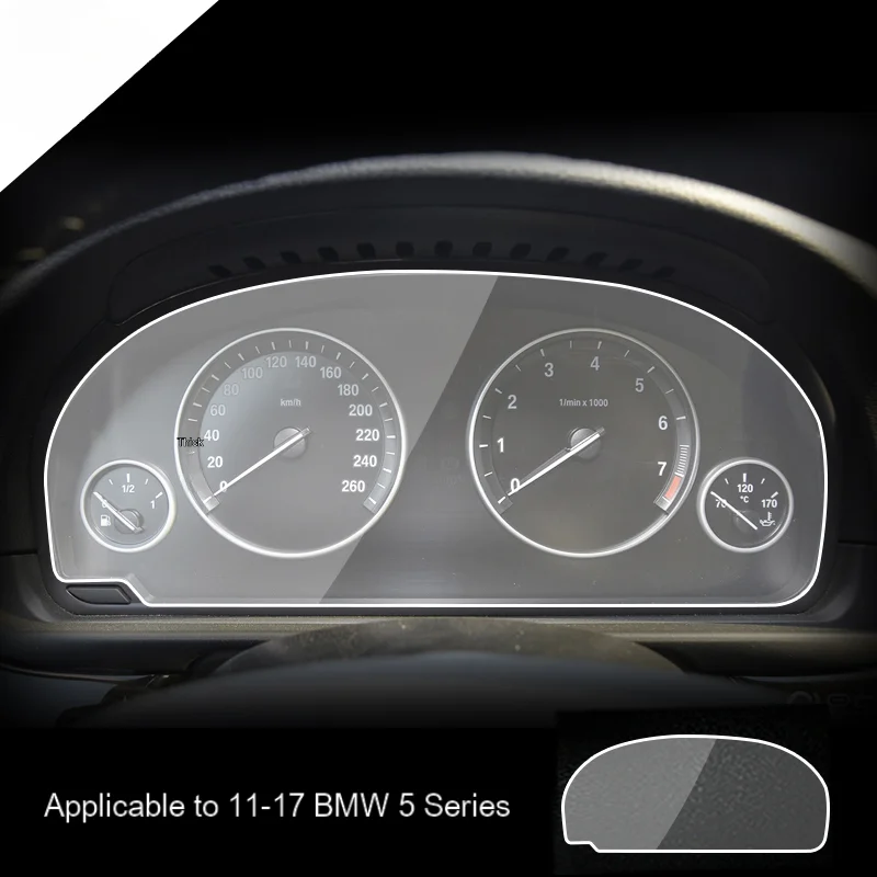 

For BMW 5 Series 2011 2012 2013-2017 LCD Dashboard Screen TPU Protective Film Anti-scratch Speedomete interior Car Accessories