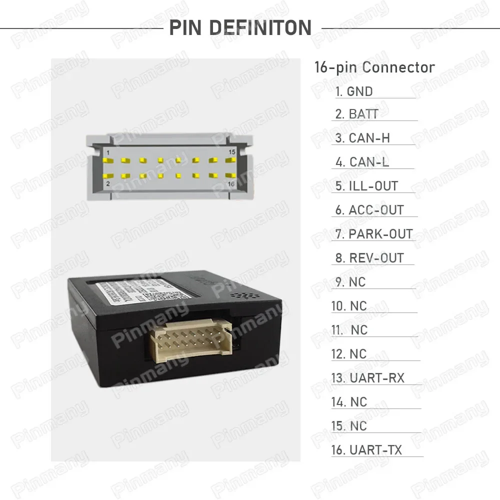 Car Radio CANBus Box CAN to UART Hiworld FTF1 for Fiat 500L 500e 500X Ducato8 Argo Cronos Mobi Lancia Yipson Citroen Jumper