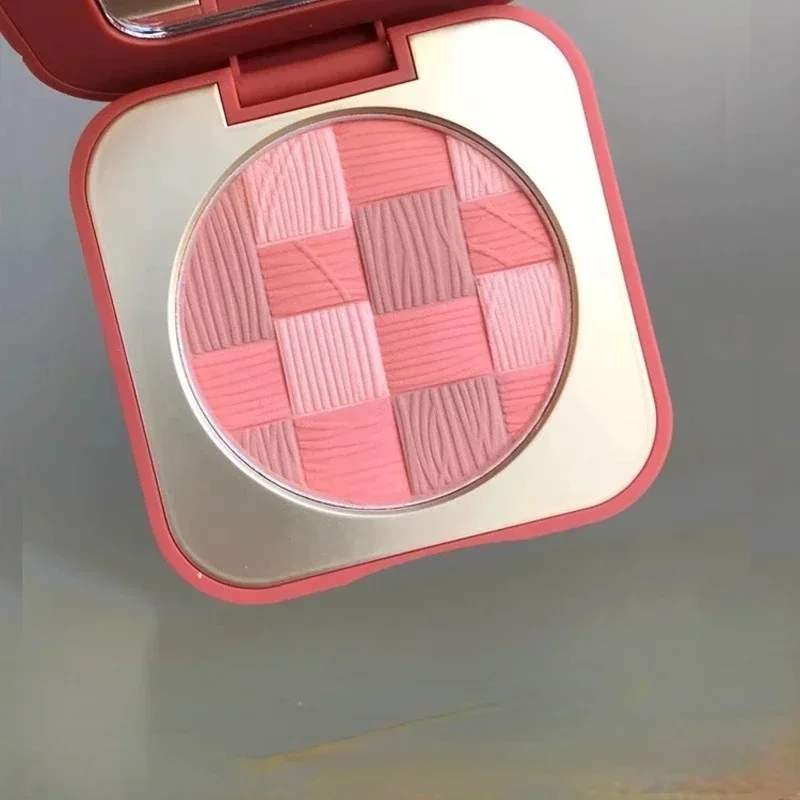 Original RED EARTH Interwoven Inspired Blush Fine Powder Nude Natural Blush Face Highlighter Finisher Cosmetics Rare Beauty