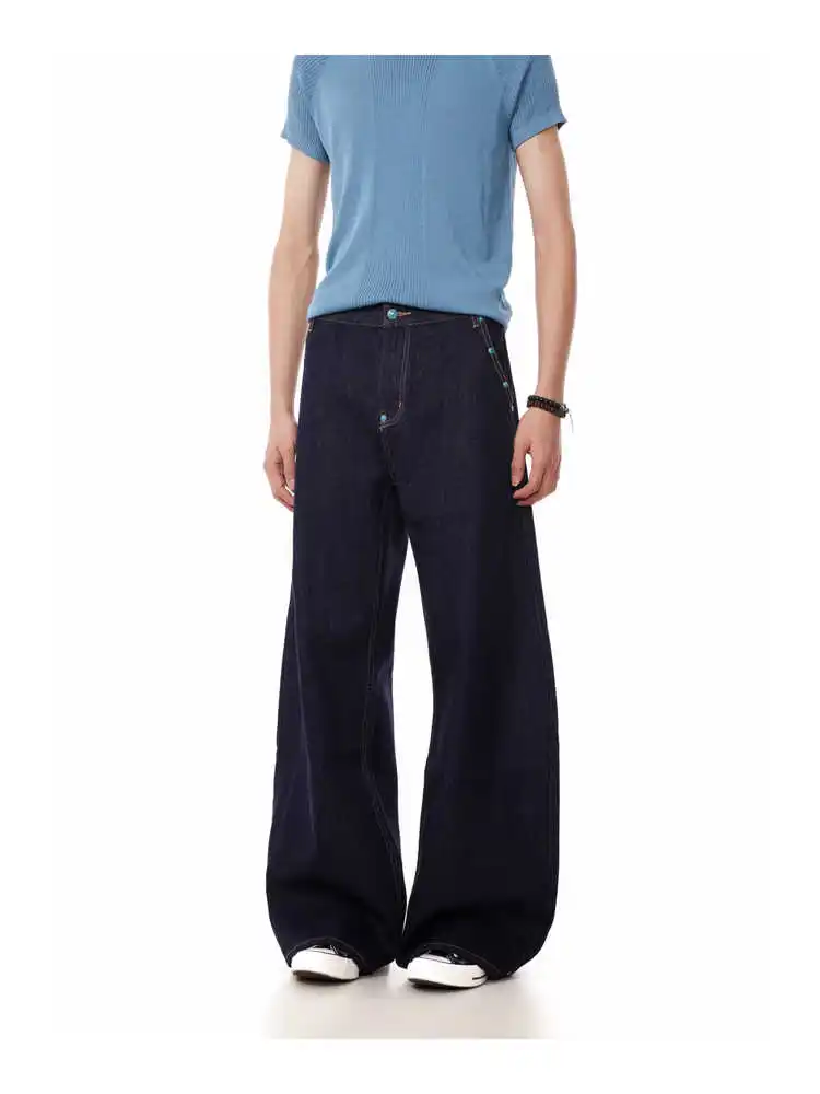 Mulheres preto gótico y2k emo flare jeans harajuku 90s vintage baggy denim calças japonês 2000s estilo calças jeans oversize 2025