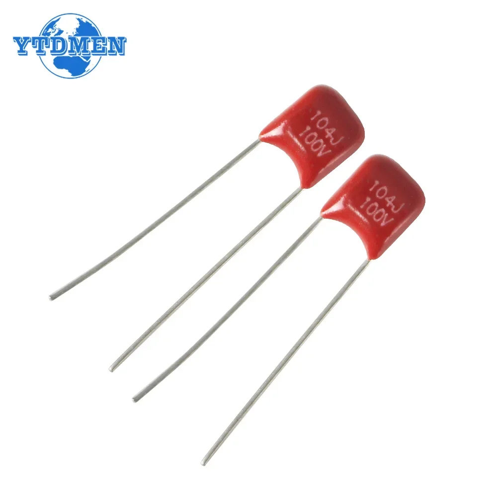 20PCS 100V CBB Polypropylene Film Capacitor 104 223 103 393 473 333 154 224 334 474 10nF  22nF 33nF 39nF 47nF 100nF 220nF 470nF