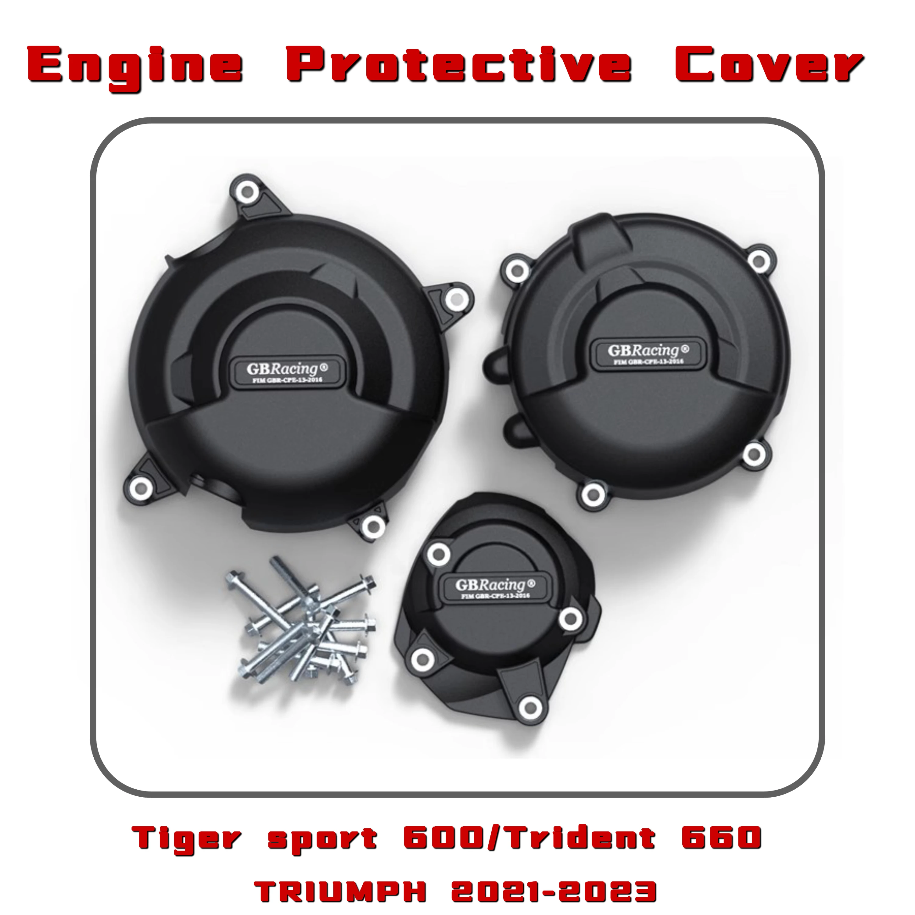 

Trident 660 Motorcycles Engine Protection Cover ForTRlUMPH Trident 660 2021-2022 Tiger sport 6002022-2023 For GB Racing