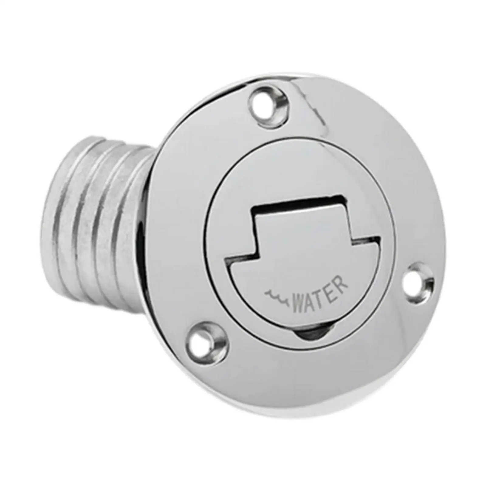

Stainless Steel Boat Deck Filler Cap Leak Proof Marine Hardware for 38mm Hose for Yacht RV Trailer