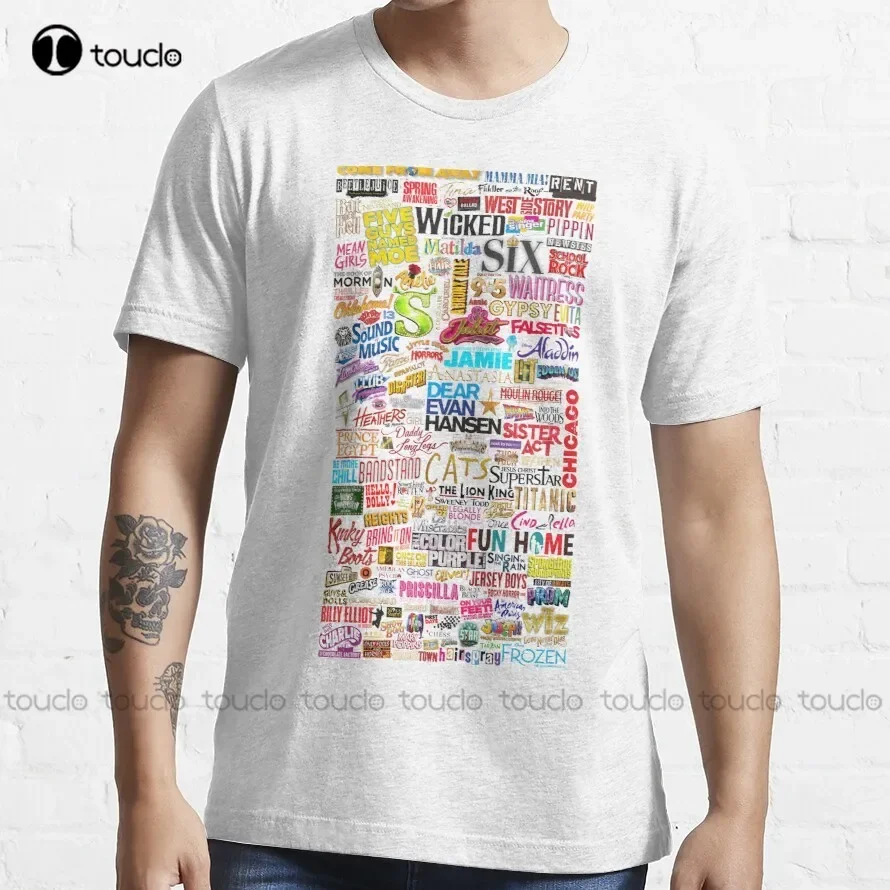 Musicals West Side Story  T-Shirt Men Shirts Casual Custom Aldult Teen Unisex Digital Printing Tee Shirt Xs-5Xl Fashion Funny