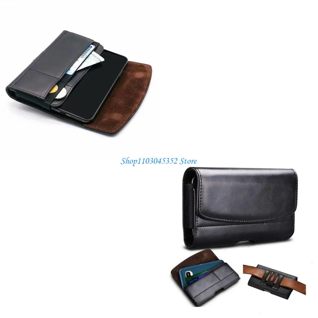 

Belt Holster for Phone with Belt Clip Card Holder for Case for Men Vintage Cards Oragenizer