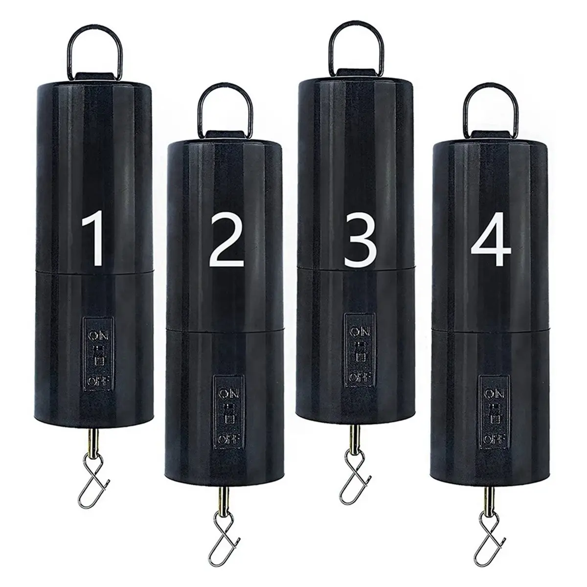 ABST 4Pcs Wind Spinner Motor Hanging Display Motor Battery Operated Rotating Motor Multi-Purposes for Wind Spinner Yard Decor