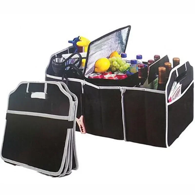 Folding Collapsible Car Organizer Boot Stuff Food Storage Bags trunk organiser Automobile Stowing Tidying Interior Accessories