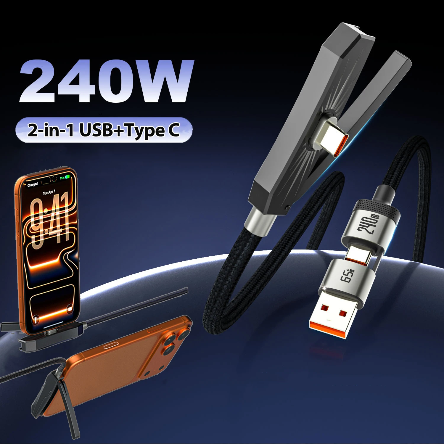 2-IN-1 Usb + Type C…