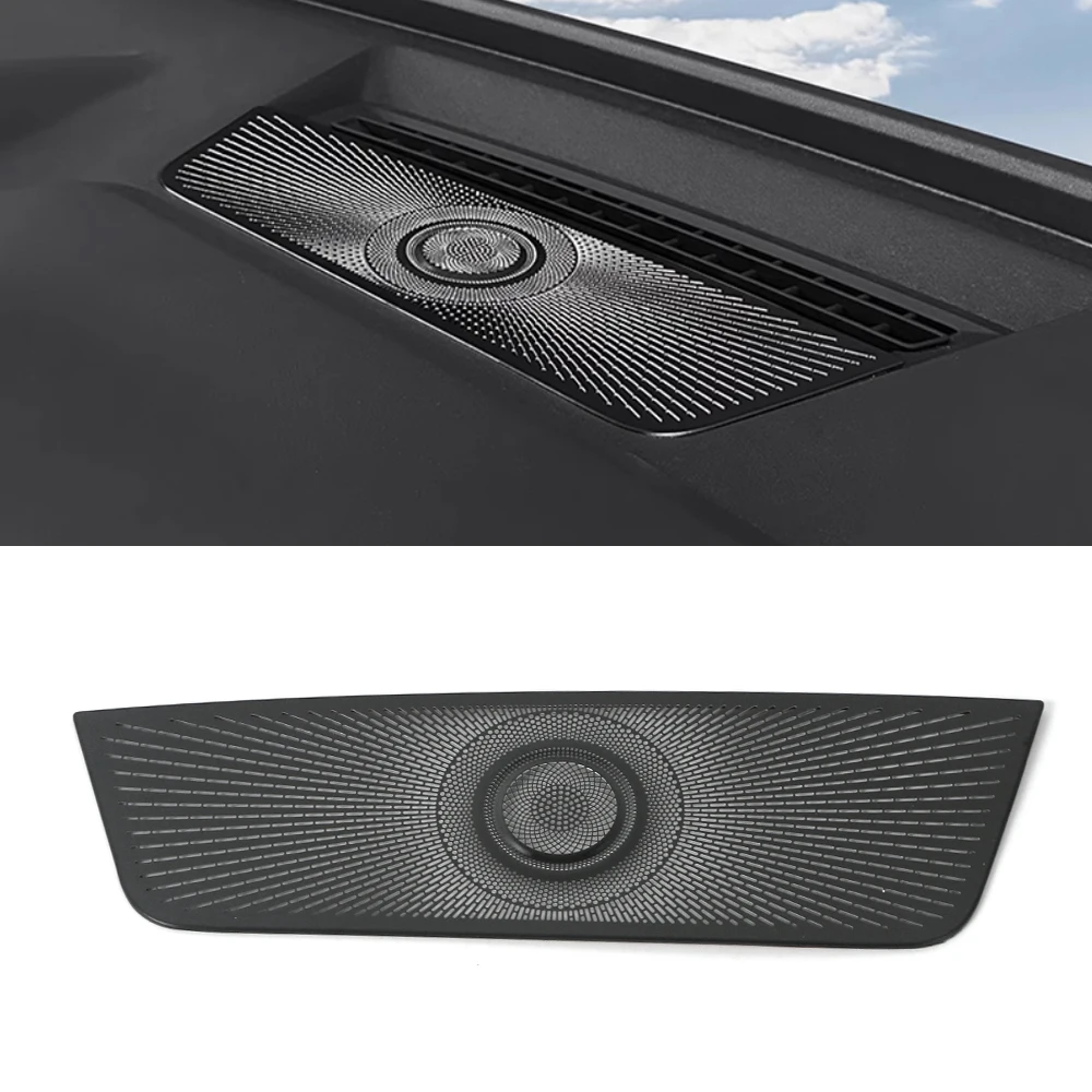 

Для Audi Q4 E-TRON 2022 2023 2024, крышка автомобильного дверного аудиодинамика, накладка для громкоговорителя, накладка на рамку, наклейка из нержавеющей стали, аксессуары для интерьера