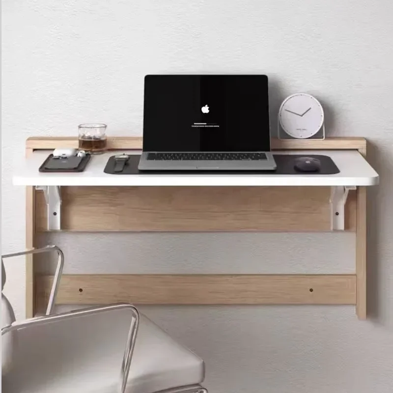 Wooden Storage Holders Modern Wall Rack Bedroom Shelf for Wall Hanging Storages Folding Table Multifunctional Organizer Shelfs