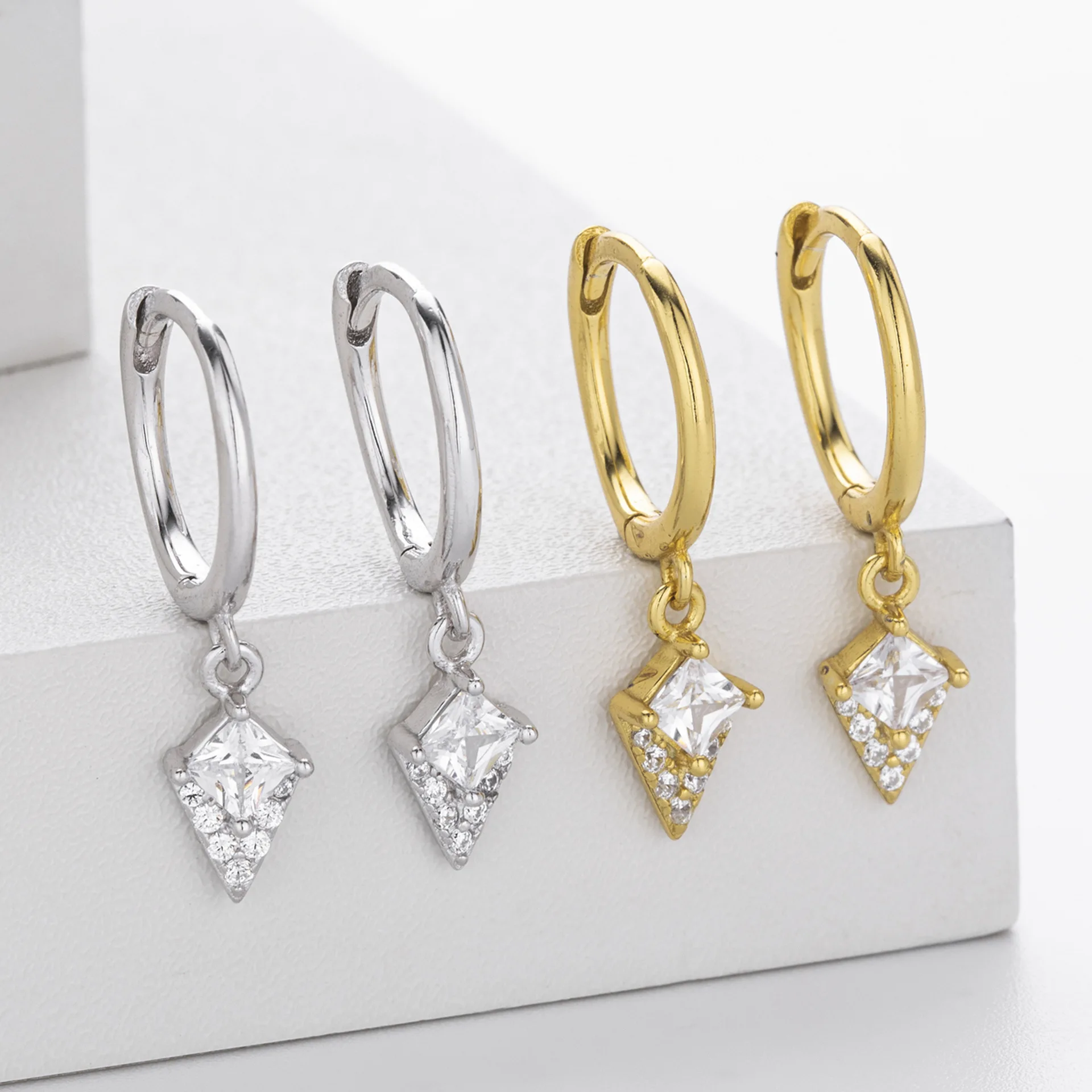 Withered Jewelry Earrings Women's Earrings Ear Cuffs S925 Pure Silver Ear Buckle For Women