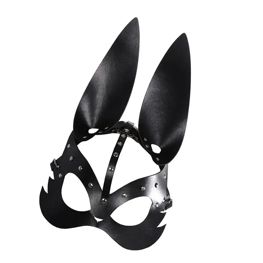 

Rabbit Mask Funny Realistic Led Bunny Kids Costumes Supplies Halloween Masquerade Gifts