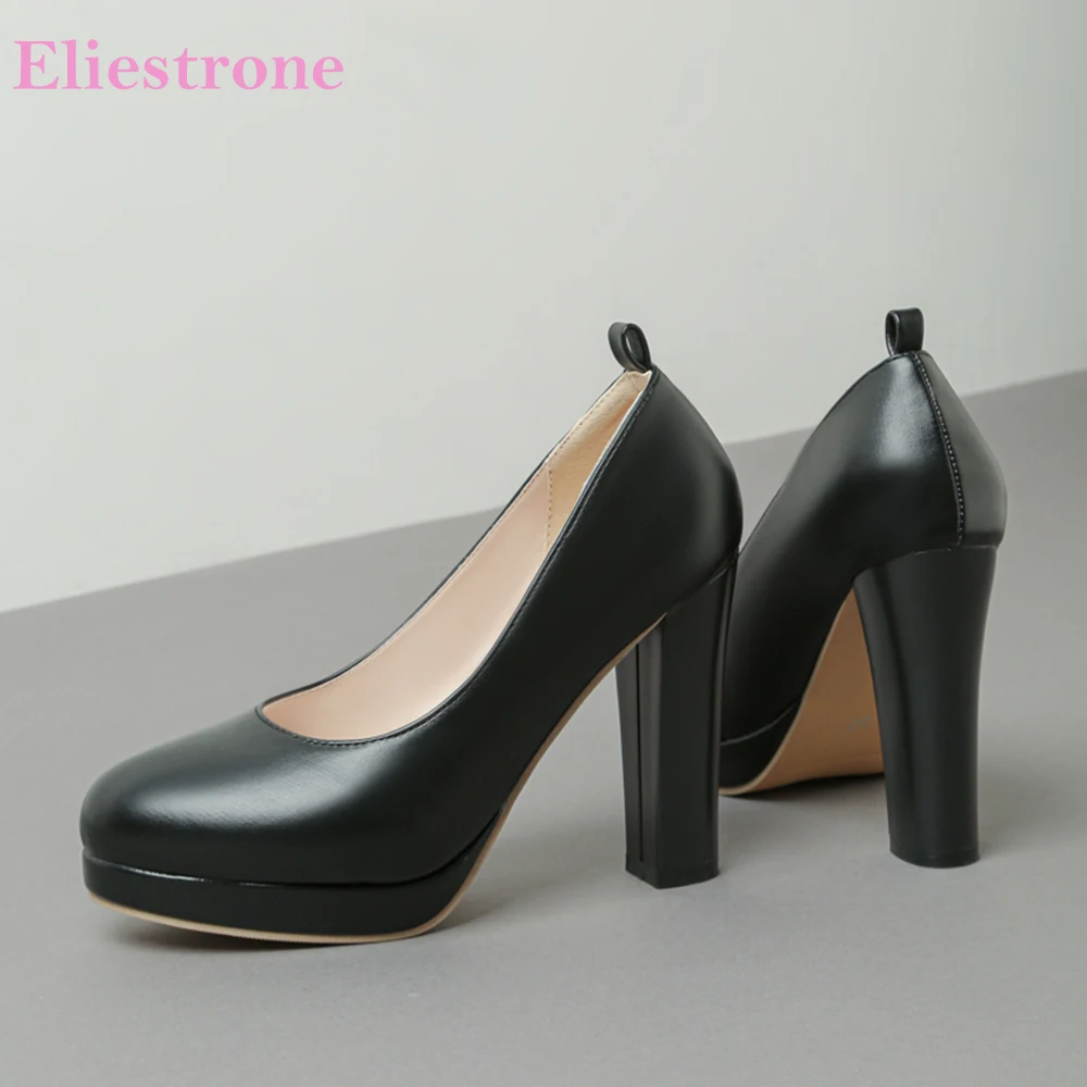 

Brand New Fashion Black Pink Women Formal Pumps Sexy Platform High Heels Lady Nude Shoes Plus Big Size 10 43