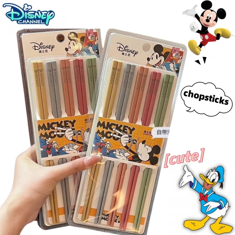 

Mickey creative personality anti-mildew anti-slip high-temperature resistance non-fading anti-bacterial peripheral chopsticks