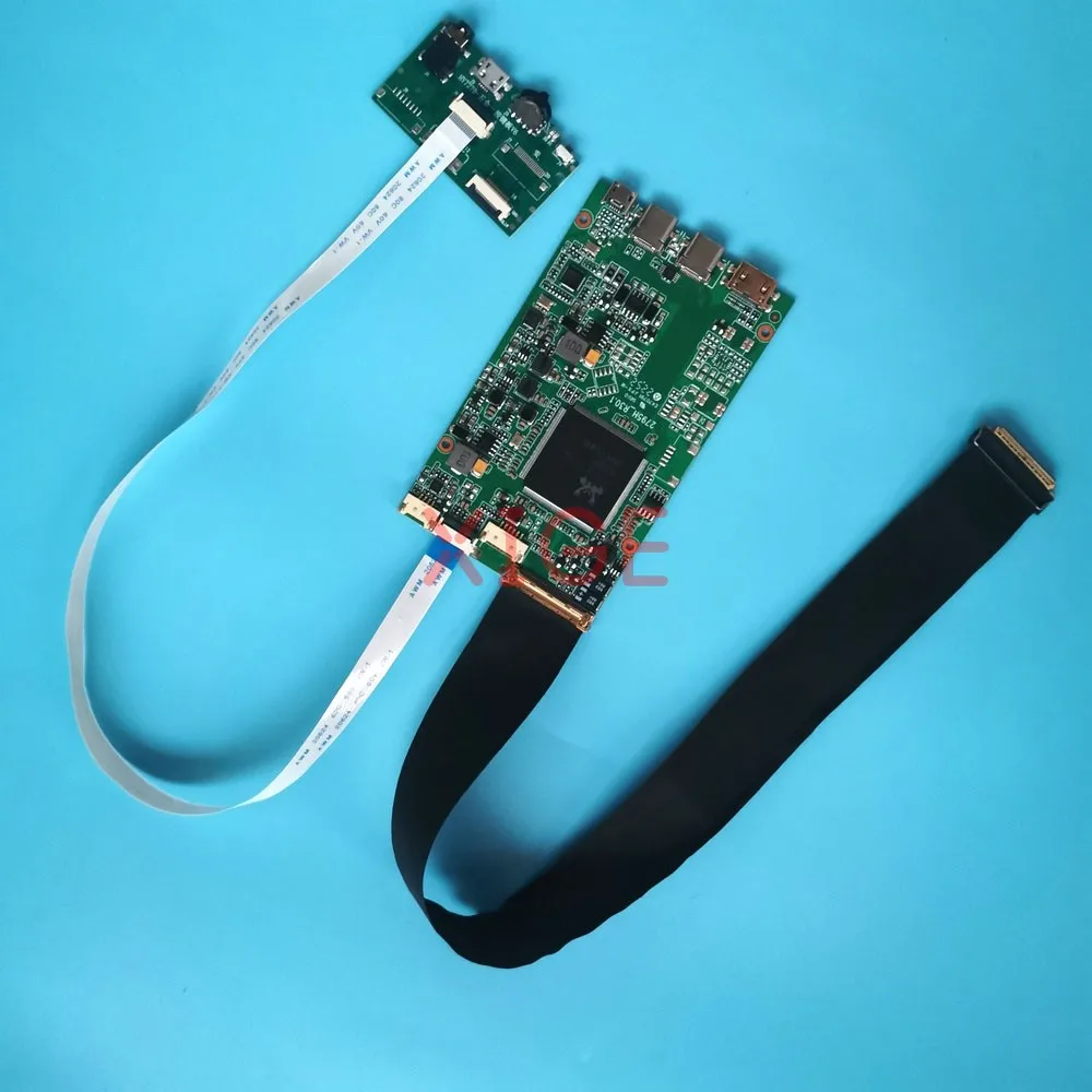 

Для LQ133T1JW02 N156KME B173QTN01 LQ125T1JX03B LP140QH1 4K плата контроллера монитор USB-C 3.0 Mini-HDMI 40-контактный комплект EDP 2560x1440