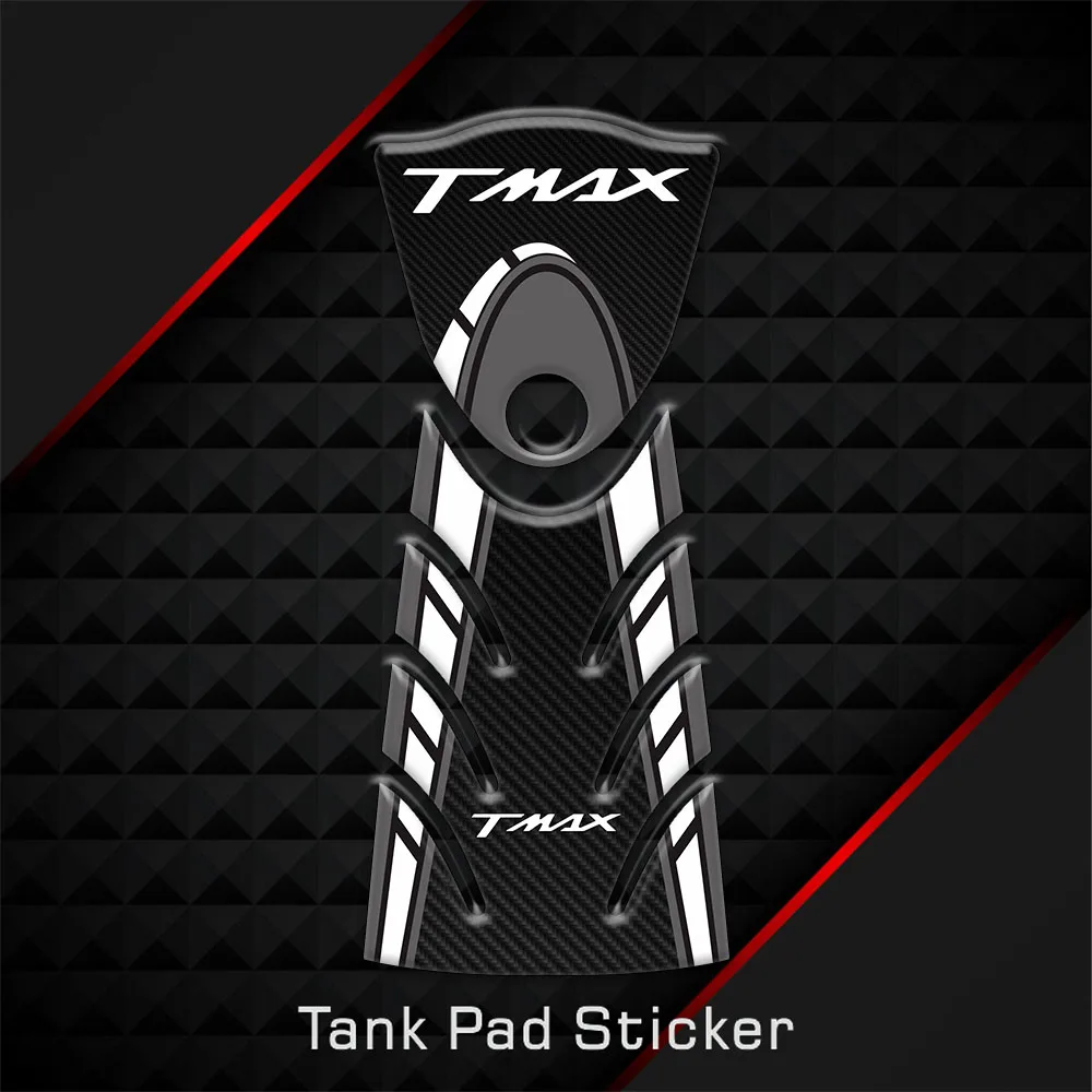 

Motorcycle Tank Sticker Tank Pad Protector Decal Skull Sticker For T-MAX 530 560 T-MAX 500 TMAX 530 500 T MAX 530 SX DX