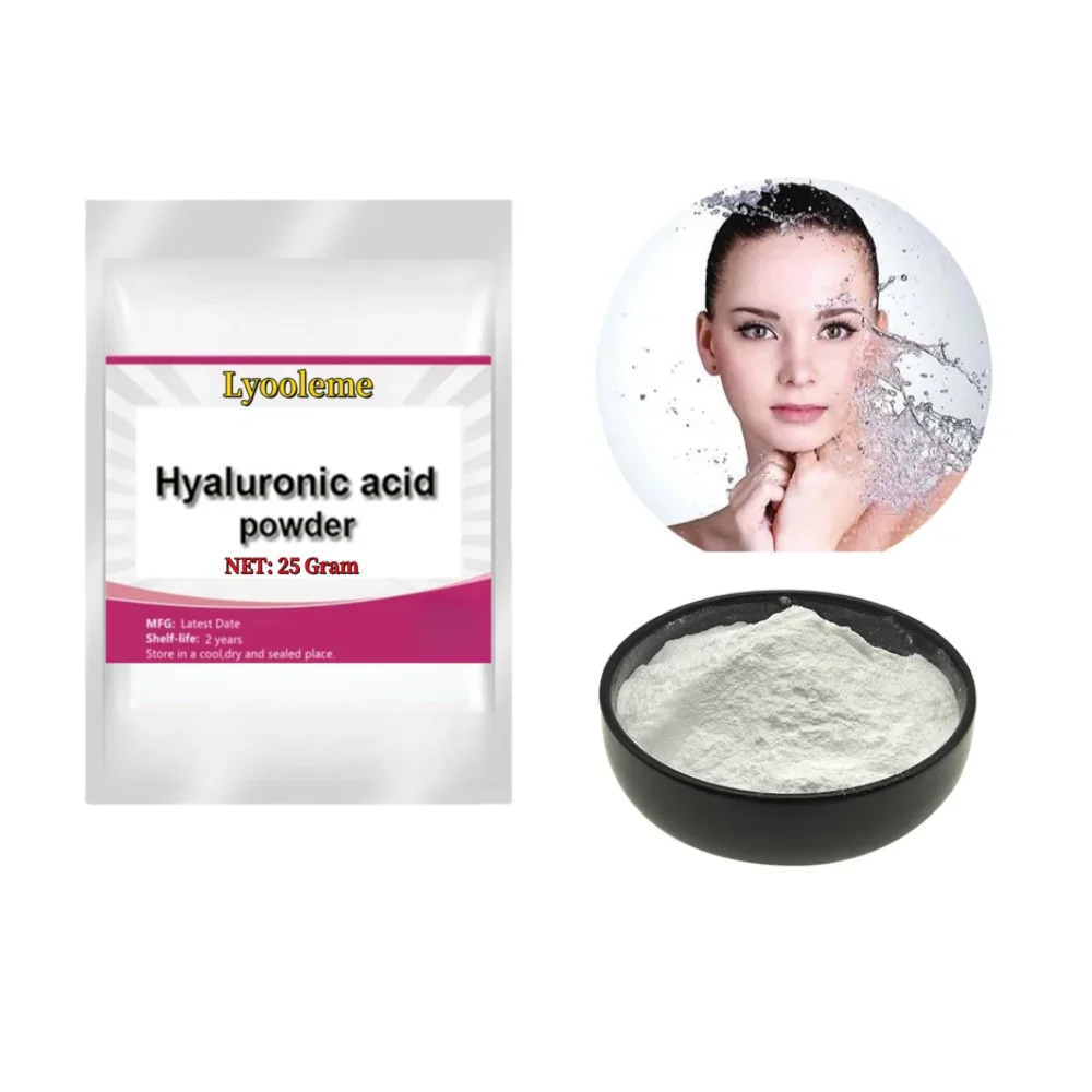 

Hot Selling Hyaluronic Acid Powder Whitening Skin Moisturizing ,wrinkle Removing,anti Aging, Cosmetic