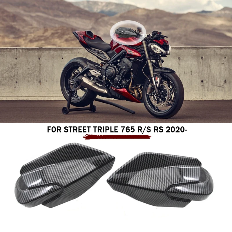 

Motorcycle Hand Guard Handle Protector Handguard Handlebar Protector Carbon Fit For Street Triple 765 765S 765R MOTO2 Edition