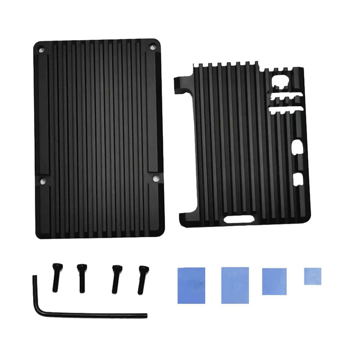 AT87-Metal Case for Raspberry Pi 5 Armor Shell for Raspberry Pi 5 Heat Dissipation Shell