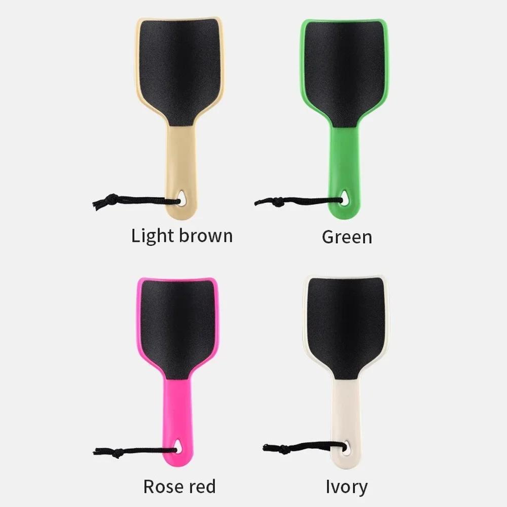 Fußschleifen Pediküre Fußfeile 1 Stück Fußraspel, Fußabsatzschaber, Fußfeile und Hornhautentferner Fußwäscher für abgestorbene Haut