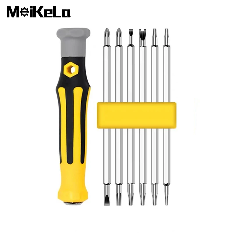 

12-in-1 Screwdriver Set Hardware Special-shaped Screwdriver Multi-functional Disassembly Combination Kit