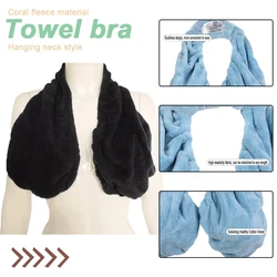 Tata Towel, Bra, Bath Towel, Neck Wrapping and Skincare Style, Neck Hanging Bra