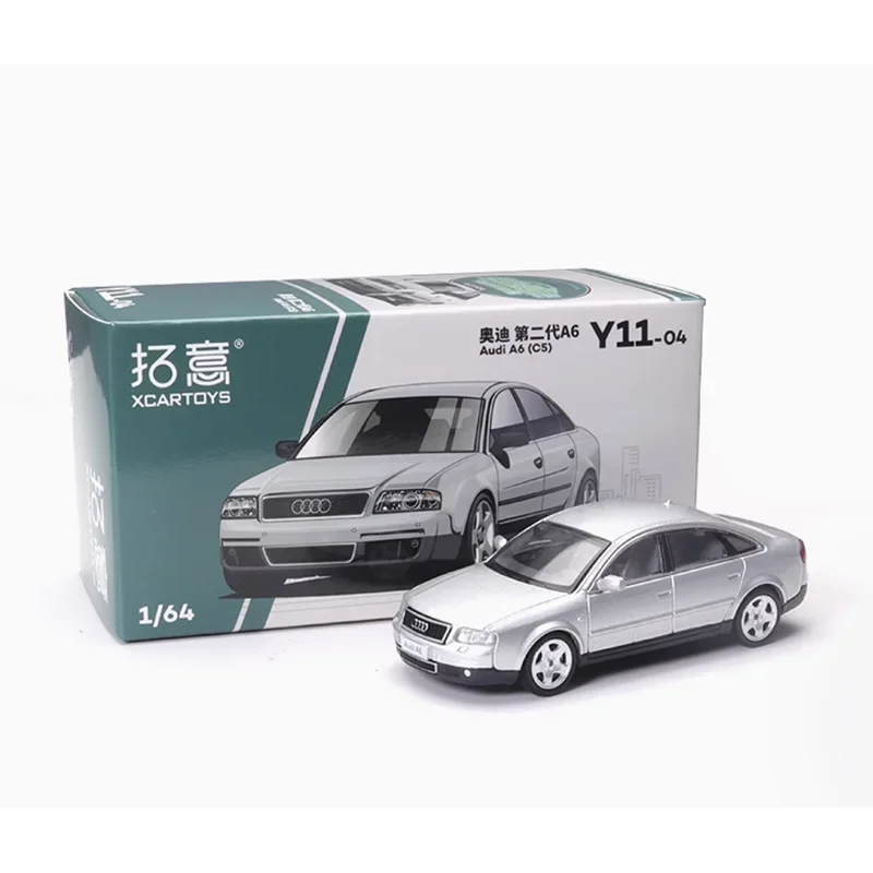 XCARTOYS 1:64 deuxième génération A6 alliage voiture modèle statique Souvenir affichage garçon cadeau Collection métal véhicule jouets décoration