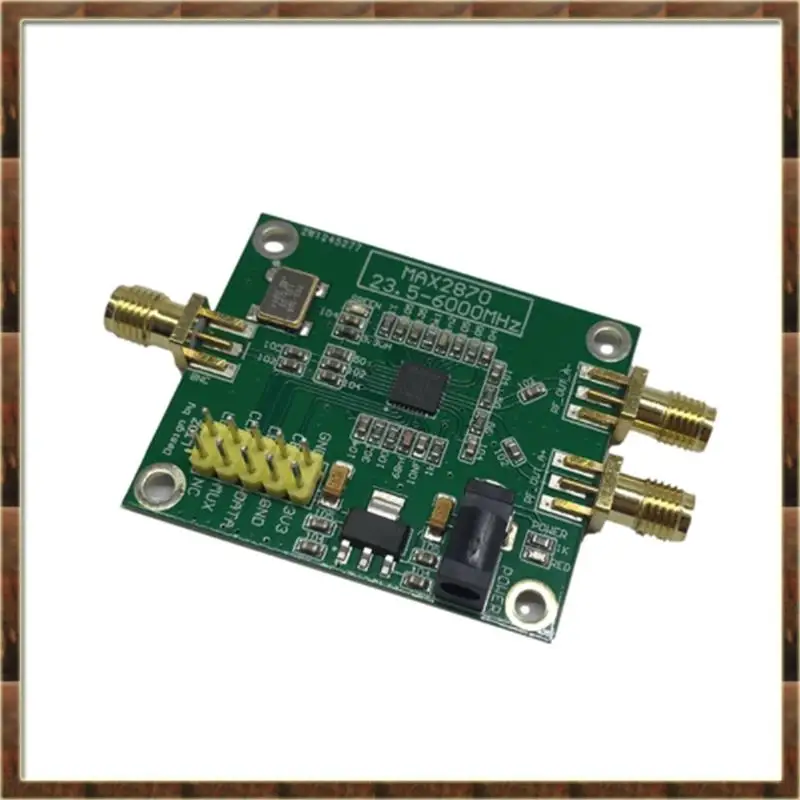 A48T LTDZ MAX2870 23.5-6000Mhz RF وحدة مصدر الإشارة الطيف مصدر إشارة محلل الطيف
