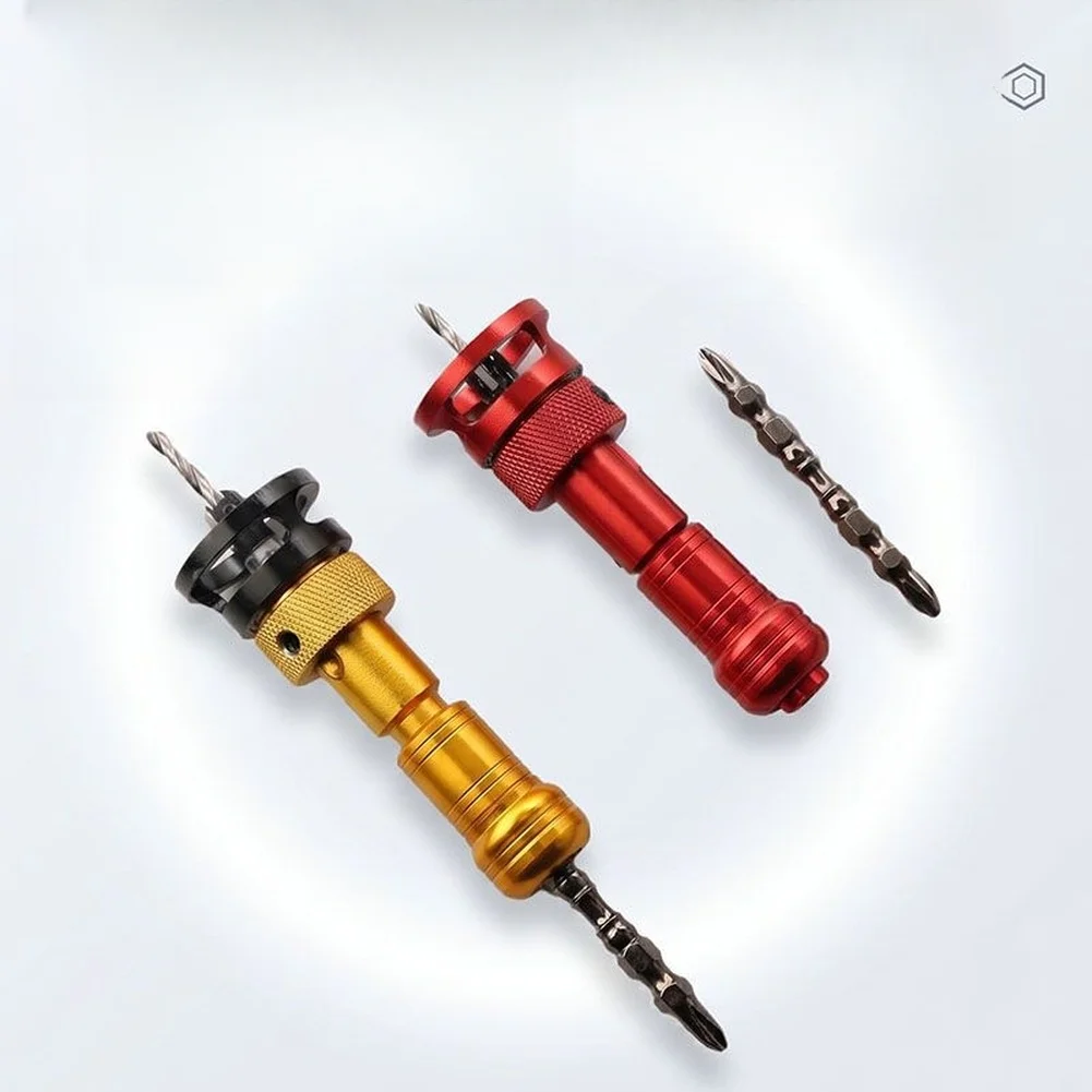 Dual Head Countersink Drill Bit Adjustable Depth Stop Woodworking Screw Driving For Fast Screw Installation Work