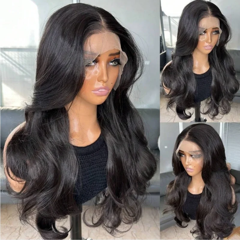 14A الدانتيل شعر مستعار أمامي شعر بشري لعذراء قبل قطعها 13x4 تسليط الضوء على الجسم موجة الدانتيل الجبهة الباروكات ريمي الشعر البشري 200% الكثافة