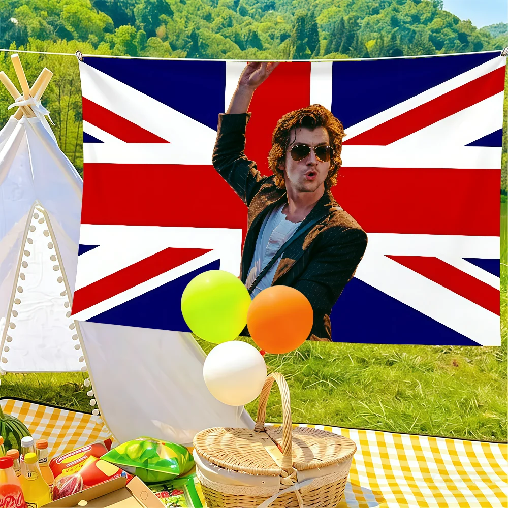 Singer A-Alex Turner Flag Suitable For Birthday Parties Living Room Bedroom And Outdoor Camping Decorations