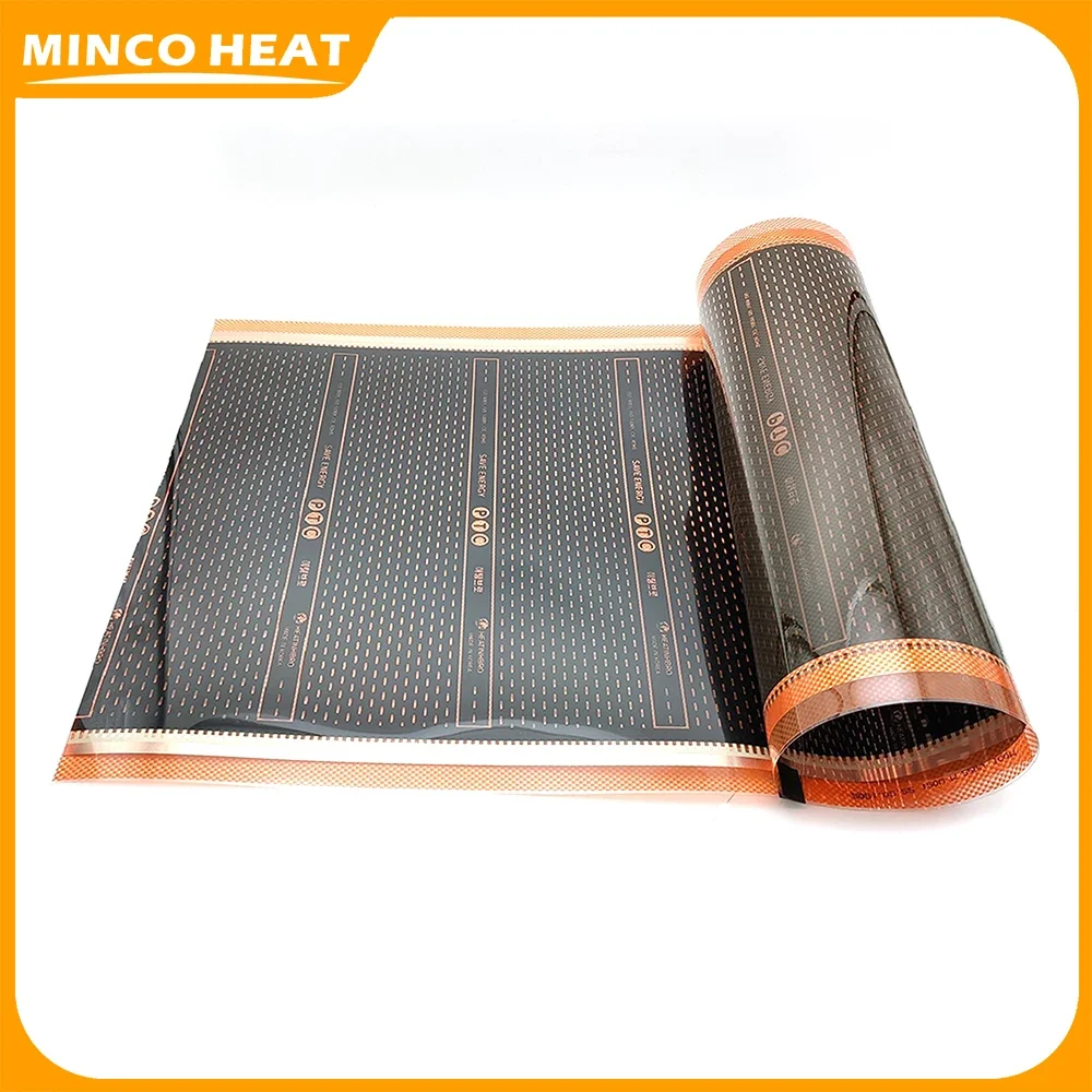 Brand New Orange Warm Floor Heating System Heating Film Self Regulating Infrared Save More Energy Heating Film Made In Korea