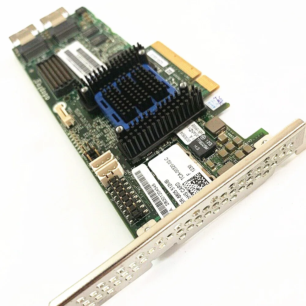 Imagem -05 - Expansor Adaptec-raid Pci e 2.0x8 512mb Cache Sas Sata Placa Controladora