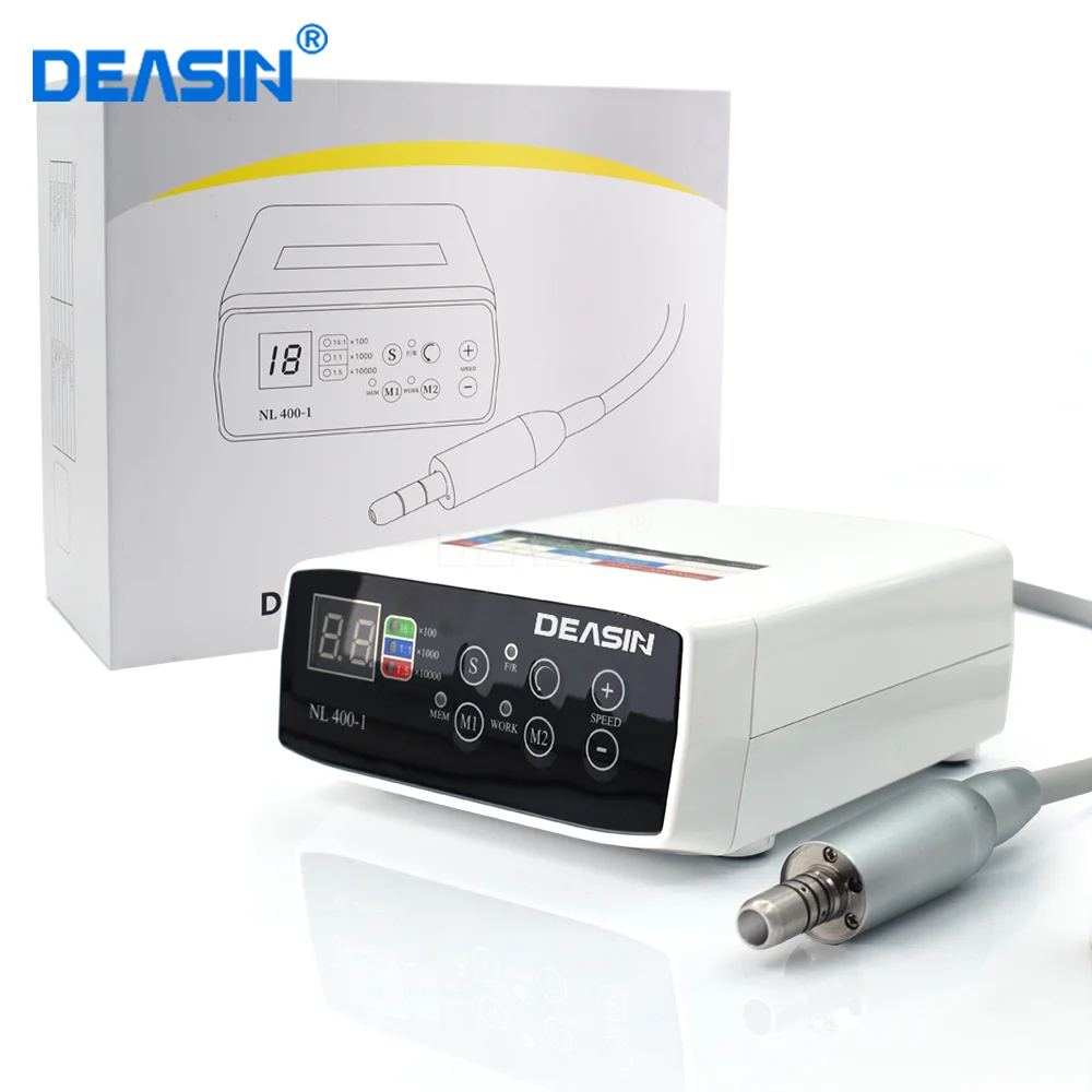 

LED Portable Dental Electric Micromotor Set For Chair 2/4hole Low Speed X25L/X95L/X15L/X65L contra angle Handpiece