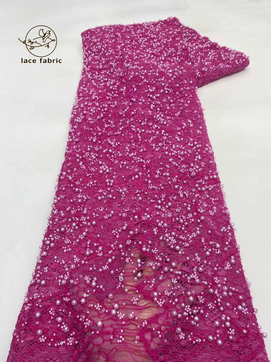 أسود الخرز الأفريقي العريس تول أقمشة الدانتيل 2026 جودة عالية الترتر التطريز الفرنسية تول الأربطة لخياطة الحفلات النيجيرية #5