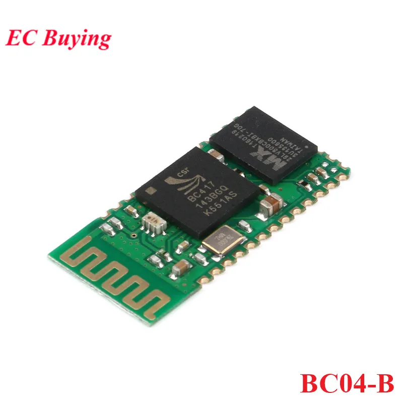 BC04-B Master-slave Integrated BLE Bluetooth-compatible V2.1+EDR Class 2 Serial Port Module 8MB Flash SPI UART USB PCM Interface