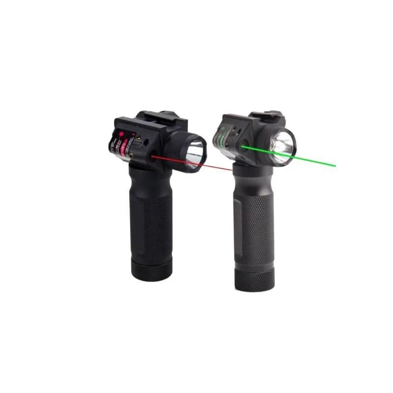 

Handheld LED Flashlight, Red Green White Light, Tactical Mount Torch Outdoor Use