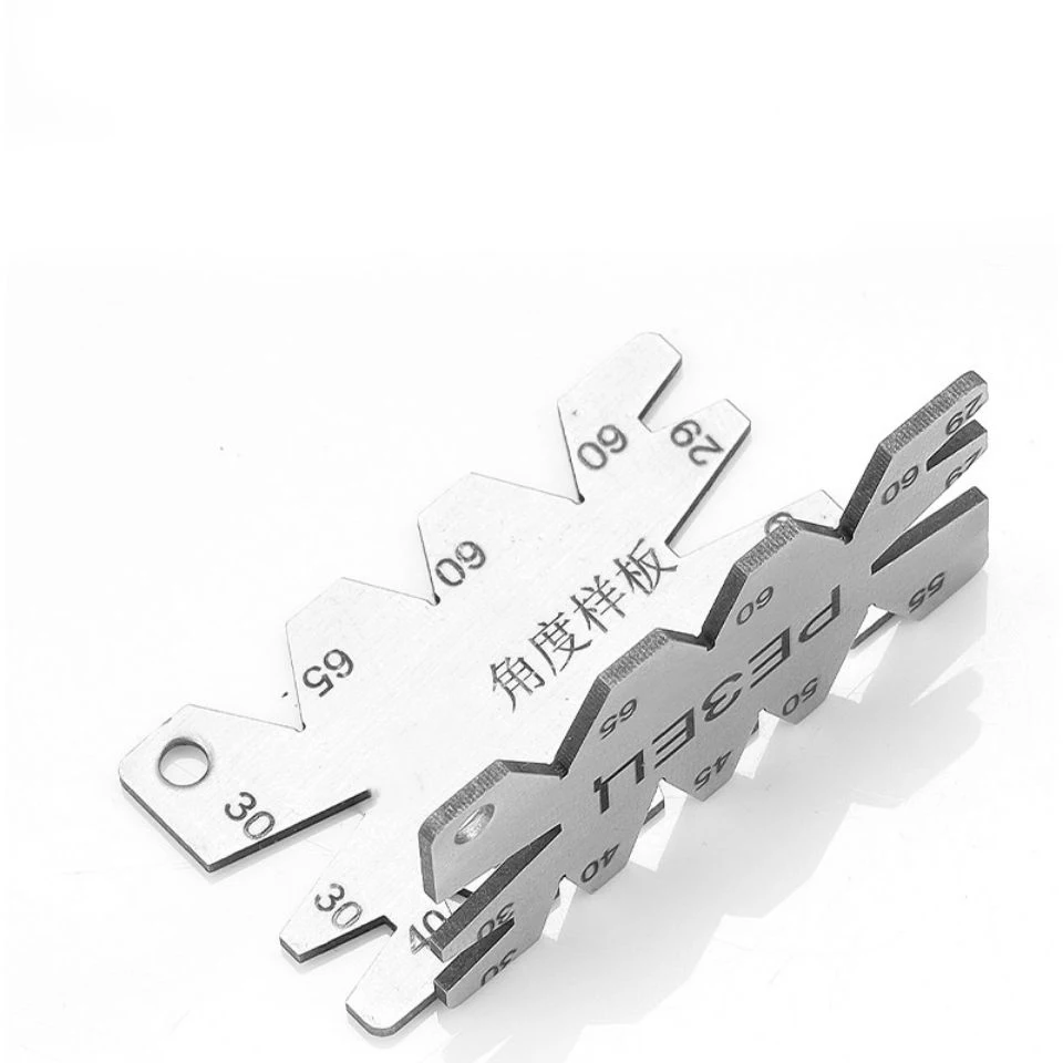 Machining Threads Screw Cutting 55 /60 degree Gauge Stainless Steel Angle Arc Model Angles Measure Tool