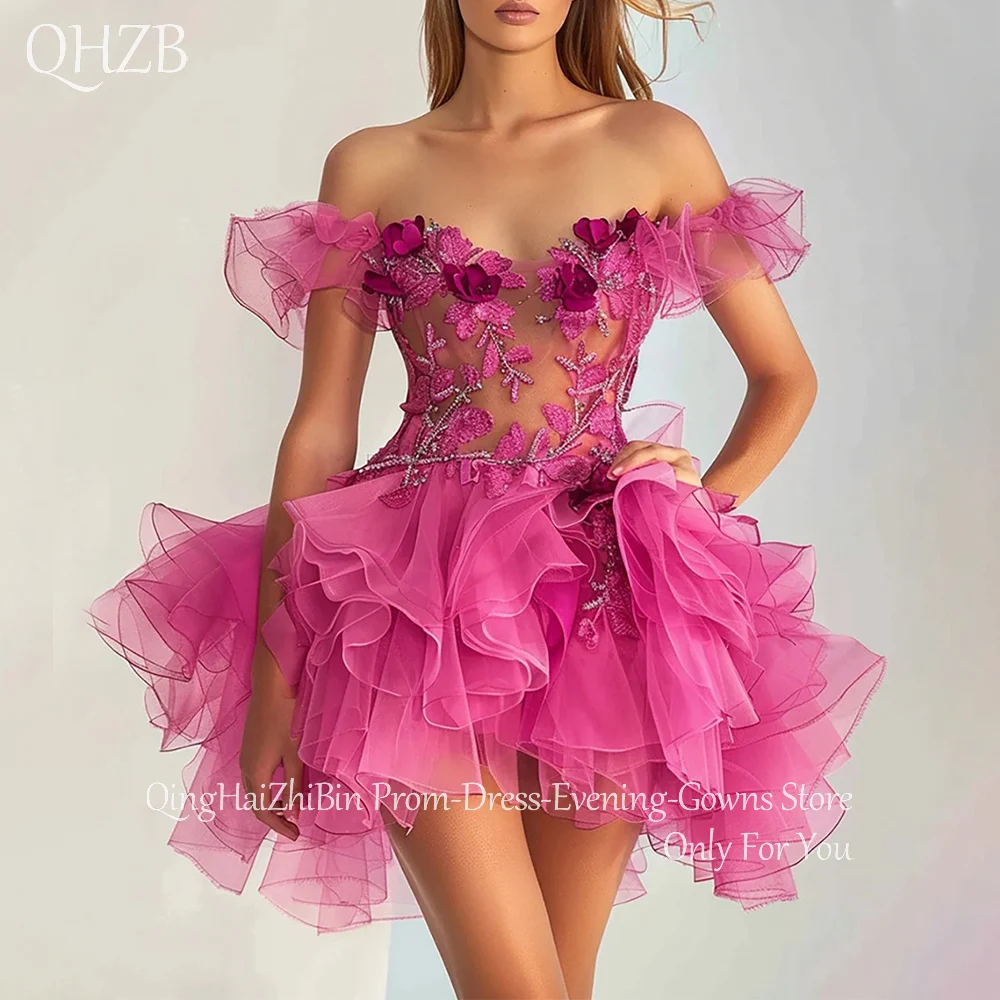 

Customized Short Beads Woman Cocktail Dresses for Special Events Mesh Above-Knee Mini Prom Party Homecoming Dress Summer 2025